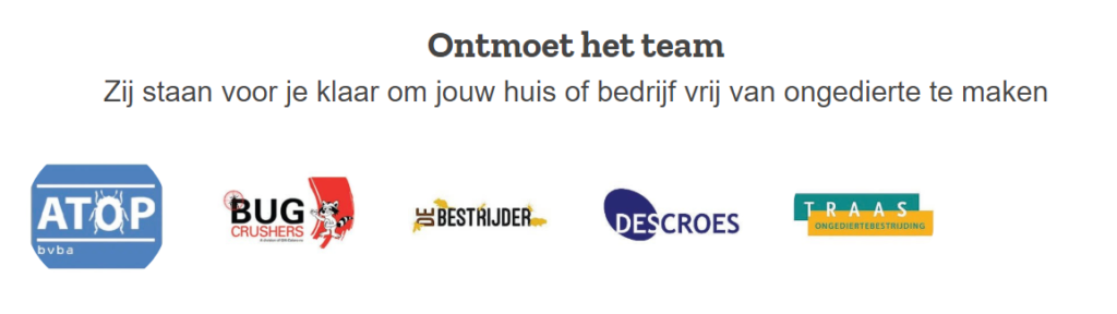 Stop en voorkom ongedierte met professionele ongediertebestrijders. Effectieve oplossingen voor muizen, ratten, wespen en and